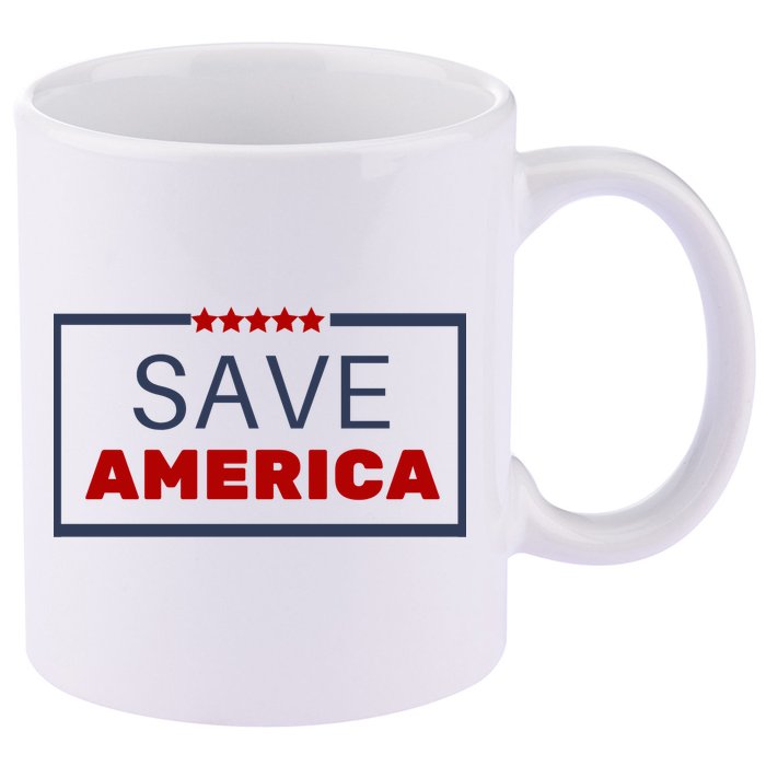 Save America USA 11oz C Handle Ceramic Mug