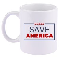Save America USA 11oz C Handle Ceramic Mug