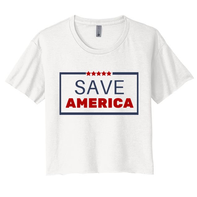 Save America USA Crop Top