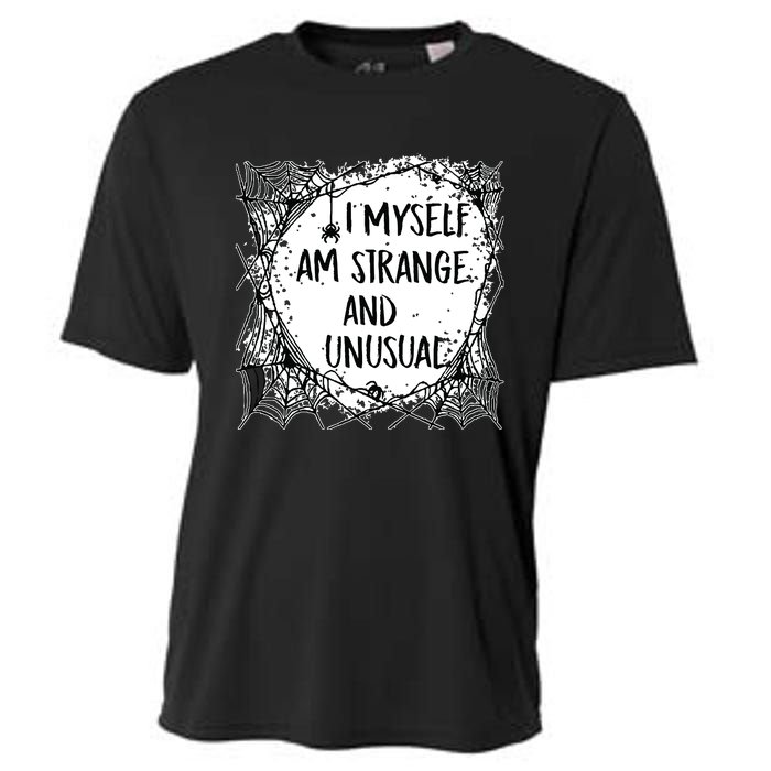 Strange And Unusual Spooky Halloween Cooling Performance Crew T-Shirt