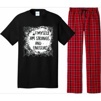 Strange And Unusual Spooky Halloween Pajama Set