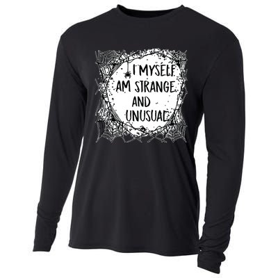 Strange And Unusual Spooky Halloween Cooling Performance Long Sleeve Crew