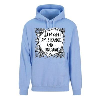 Strange And Unusual Spooky Halloween Unisex Surf Hoodie