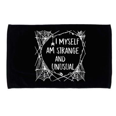 Strange And Unusual Spooky Spider Halloween 80s 90s Fans Sweatshirt Microfiber Hand Towel