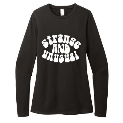 Strange And Unusual Womens CVC Long Sleeve Shirt