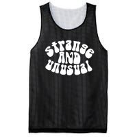 Strange And Unusual Mesh Reversible Basketball Jersey Tank