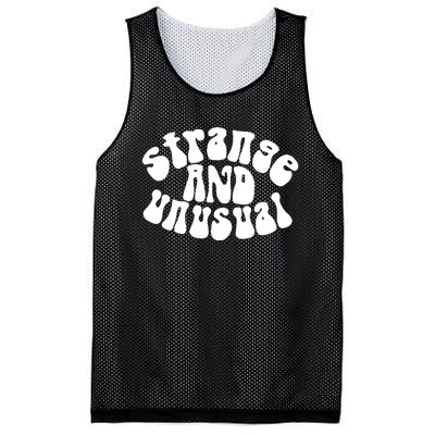 Strange And Unusual Mesh Reversible Basketball Jersey Tank