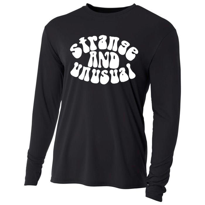 Strange And Unusual Cooling Performance Long Sleeve Crew