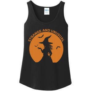 Strange And Unusual Halloween Witch Ladies Essential Tank