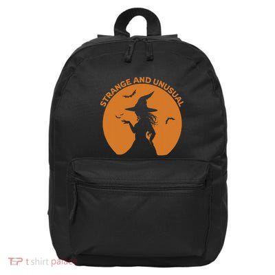 Strange And Unusual Halloween Witch 16 in Basic Backpack