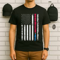 Sober Af Us Flag Support Sobriety Cause Recovery Sober T-Shirt