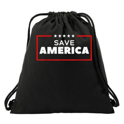 Save America USA American Patriot Drawstring Bag