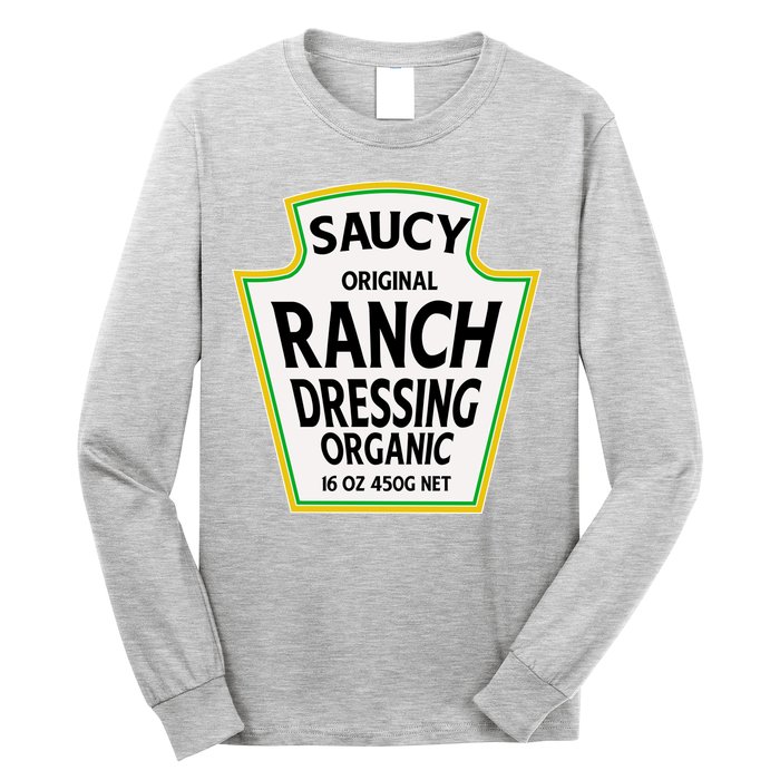 Saucy Original Ranch Dressing Costume Long Sleeve Shirt