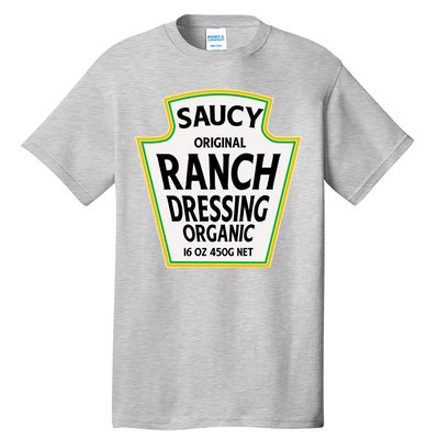 Saucy Original Ranch Dressing Costume Tall T-Shirt