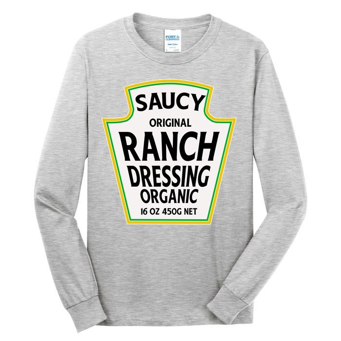 Saucy Original Ranch Dressing Costume Tall Long Sleeve T-Shirt