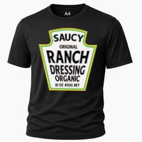 Saucy Original Ranch Dressing Costume Cooling Performance Crew T-Shirt