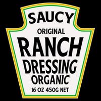 Saucy Original Ranch Dressing Costume Apron