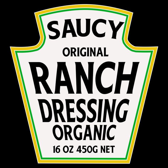 Saucy Original Ranch Dressing Costume Apron