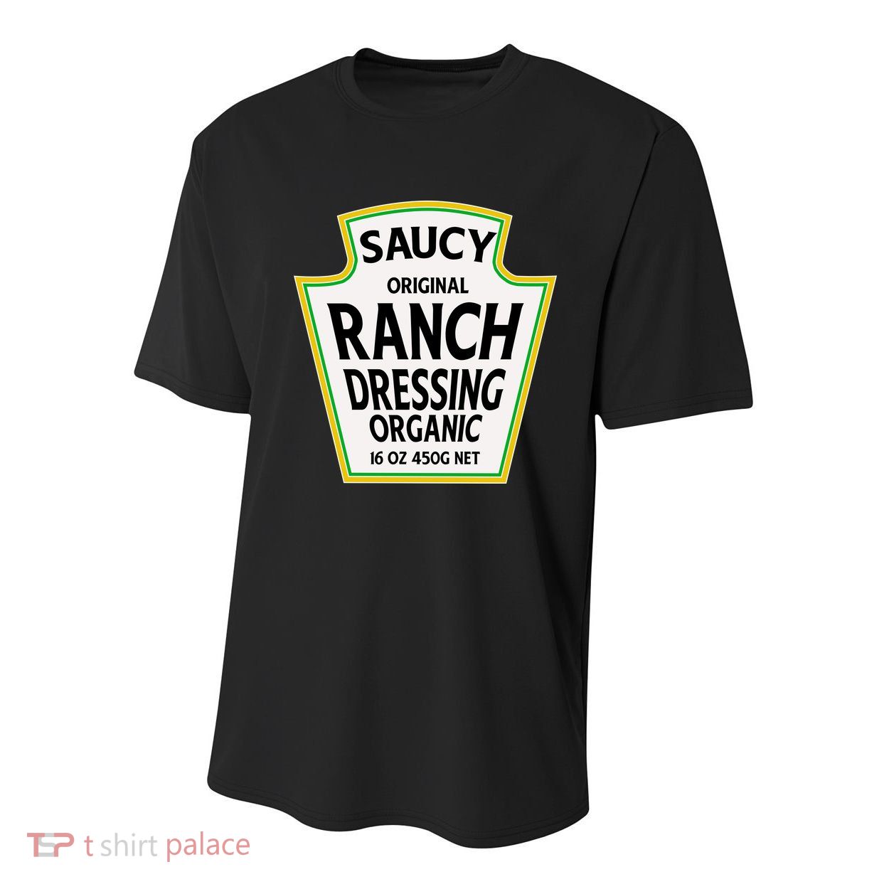 Saucy Original Ranch Dressing Costume Youth Performance Sprint T-Shirt