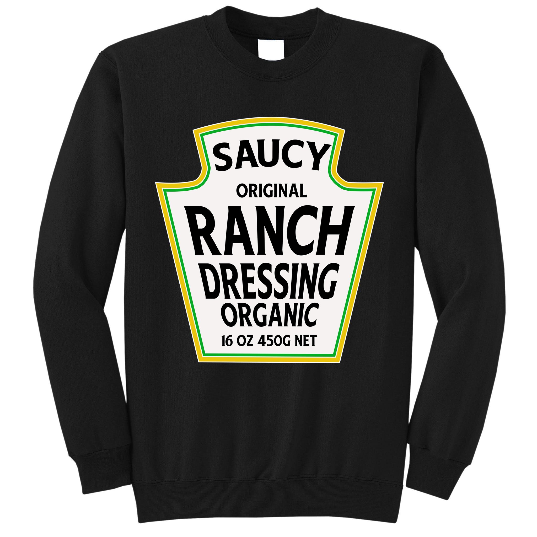 Saucy Original Ranch Dressing Costume Tall Sweatshirt