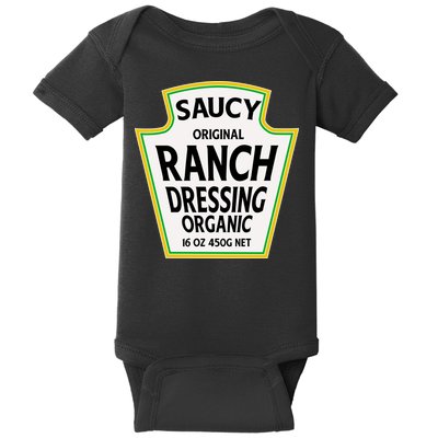 Saucy Original Ranch Dressing Costume Baby Bodysuit