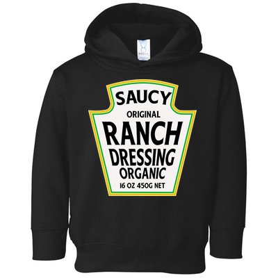 Saucy Original Ranch Dressing Costume Toddler Hoodie