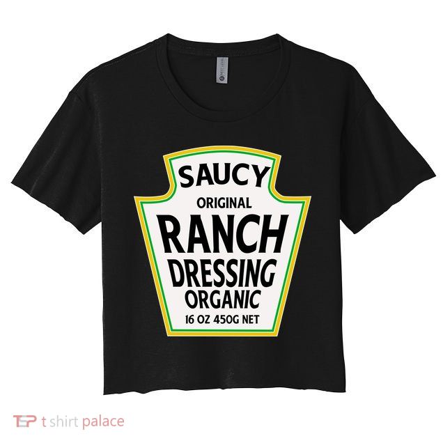 Saucy Original Ranch Dressing Costume Crop Top