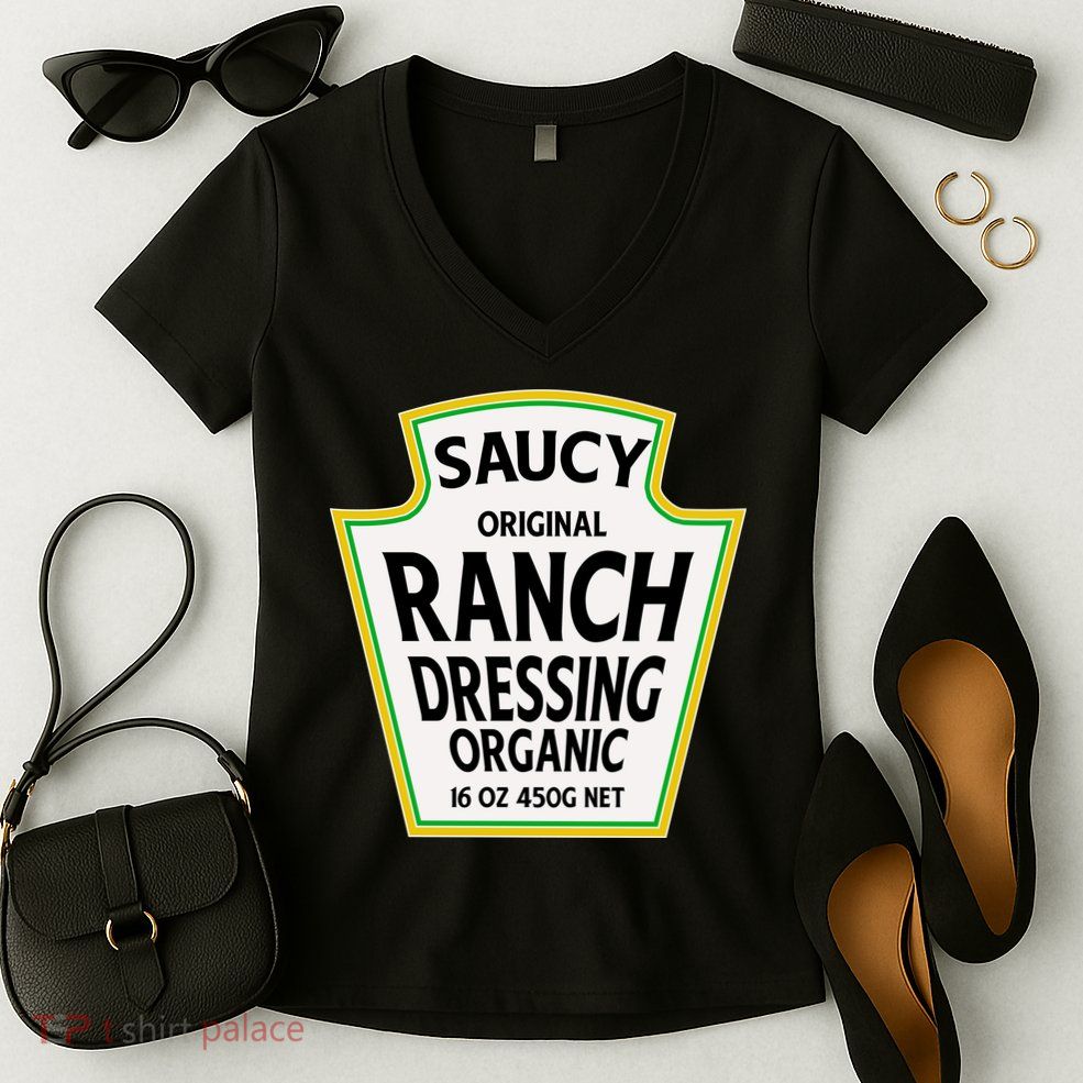 Saucy Original Ranch Dressing Costume Women's V-Neck T-Shirt