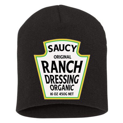 Saucy Original Ranch Dressing Costume Short Acrylic Beanie
