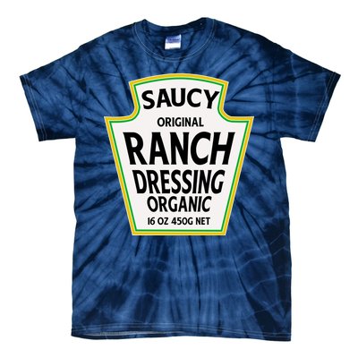 Saucy Original Ranch Dressing Costume Tie-Dye T-Shirt