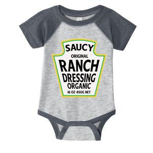 Saucy Original Ranch Dressing Costume Infant Baby Jersey Bodysuit