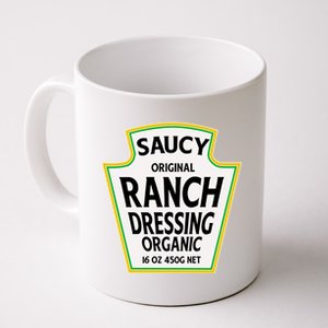 Saucy Original Ranch Dressing Costume Coffee Mug