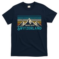Switzerland Alps Vintage Mountains Swiss Souvenir Gift T-Shirt