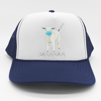 Sheeple Anti Vaccine And Mask Trucker Hat