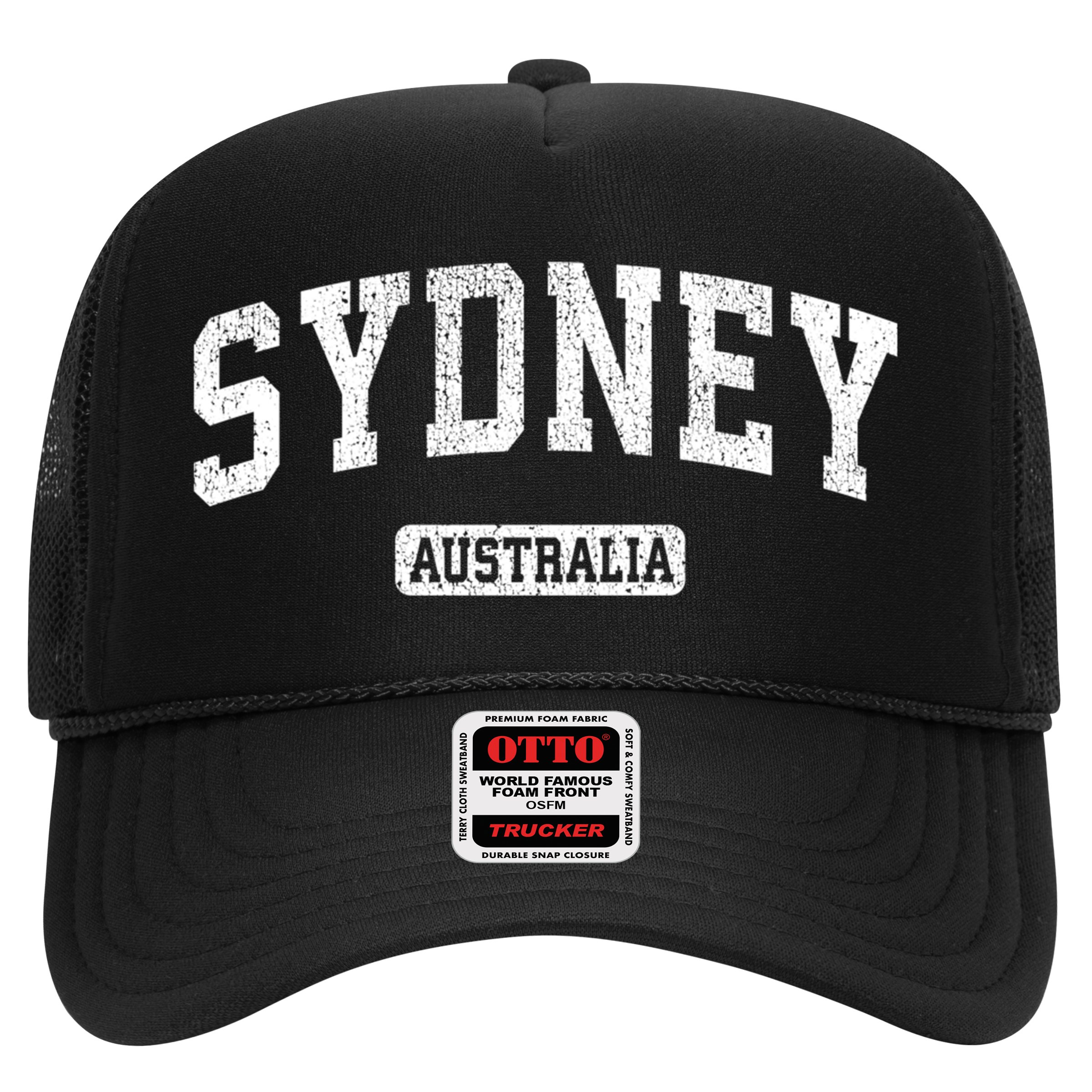 Sydney Australia Vintage Sports Design Long Sleeve Hat