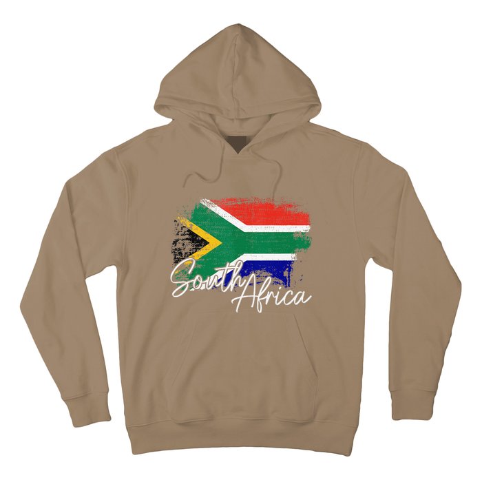 South Africa Vintage Flag South African Pride Roots Hoodie