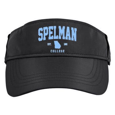 Spelman Arch Vintage Retro College Athletic Sports Outfits Adult Drive Performance Visor