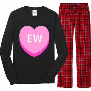 Sarcastic Anti Valentine's Day Funny Valentine's Day Gift Long Sleeve Pajama Set