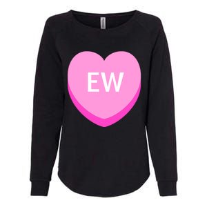 Sarcastic Anti Valentine's Day Funny Valentine's Day Gift Womens California Wash Sweatshirt