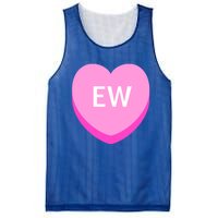 Sarcastic Anti Valentine's Day Funny Valentine's Day Gift Mesh Reversible Basketball Jersey Tank