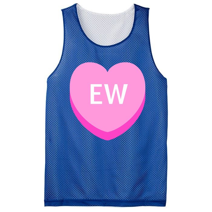 Sarcastic Anti Valentine's Day Funny Valentine's Day Gift Mesh Reversible Basketball Jersey Tank