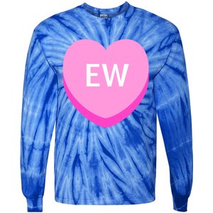 Sarcastic Anti Valentine's Day Funny Valentine's Day Gift Tie-Dye Long Sleeve Shirt