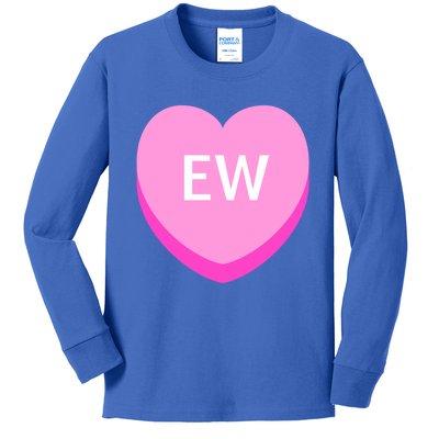 Sarcastic Anti Valentine's Day Funny Valentine's Day Gift Kids Long Sleeve Shirt