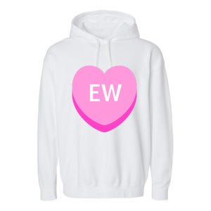 Sarcastic Anti Valentine's Day Funny Valentine's Day Gift Garment-Dyed Fleece Hoodie