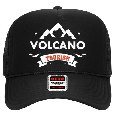 Special Adventure Volcano Tourism Outfit Gift Trucker Hat