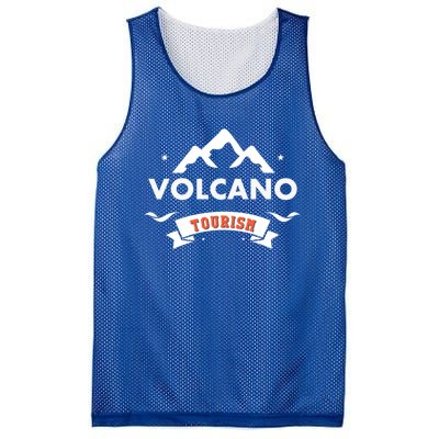 Special Adventure Volcano Tourism Outfit Gift Mesh Reversible Basketball Jersey Tank