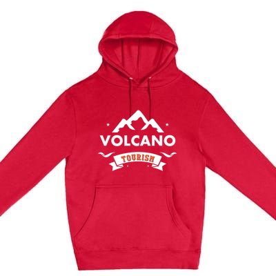 Special Adventure Volcano Tourism Outfit Gift Premium Pullover Hoodie