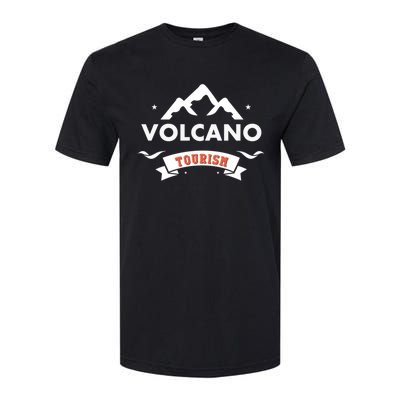 Special Adventure Volcano Tourism Outfit Gift Softstyle CVC T-Shirt