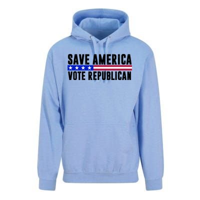 Save America Vote Republican Vintage Unisex Surf Hoodie