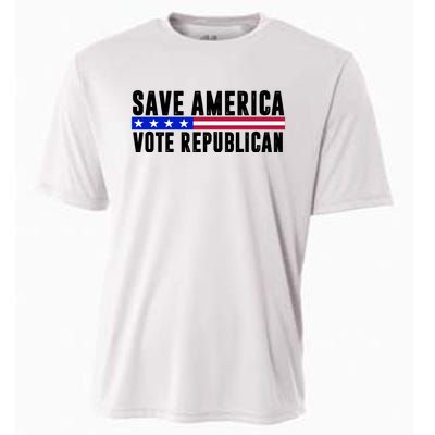 Save America Vote Republican Vintage Cooling Performance Crew T-Shirt